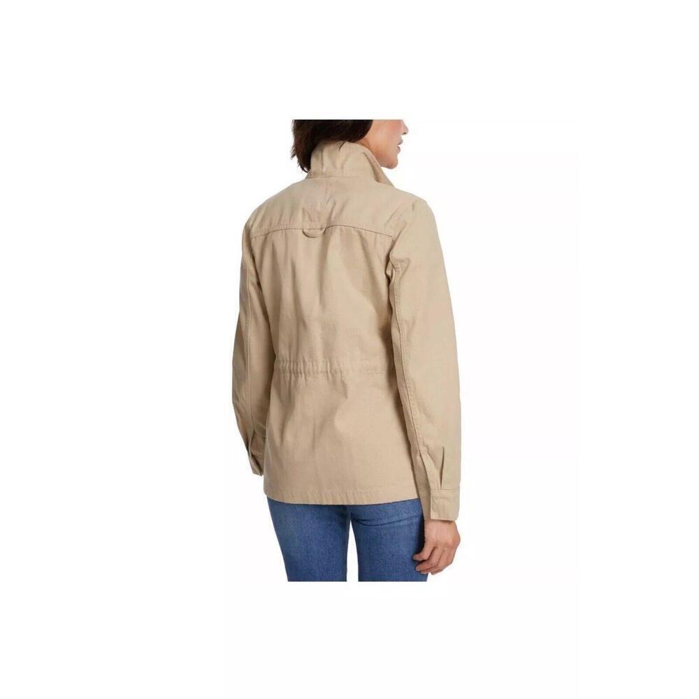 Vintage X America Ladies' Anorak Jacket NWT/Sz. Small/ Tan. J-5 - Picture 2 of 4